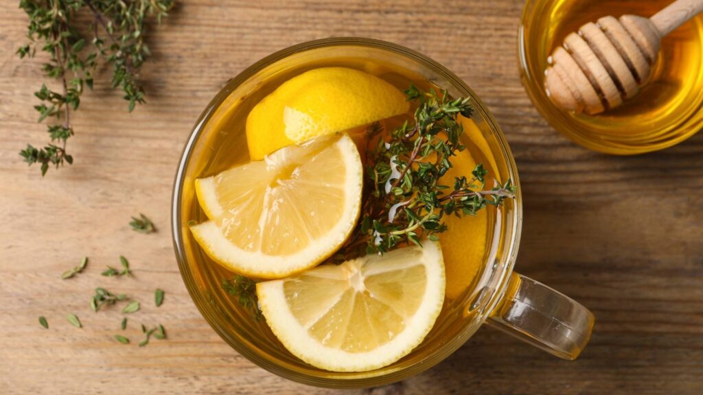 Thyme and Garlic Respiratory Tea