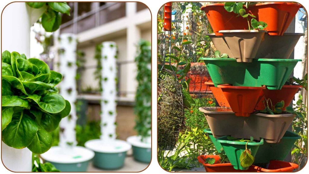 Hydroponic and Traditional Vertical Solutions