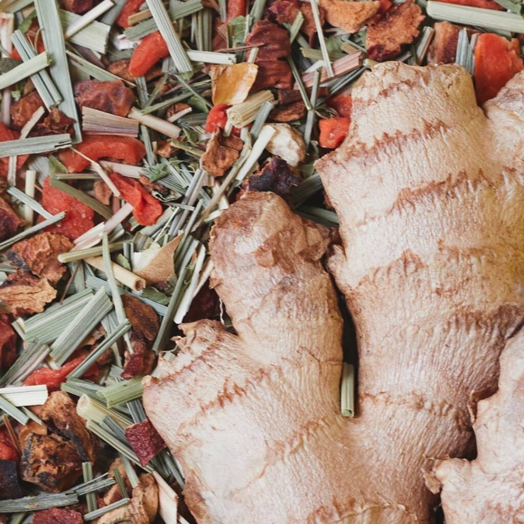 Herbal Tea With Ginger 